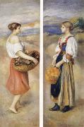 Pierre Renoir The Harsh and The Pearly oil painting artist